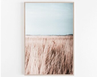 Boho Farmhouse Printable Wall Art, Neutral Botanical Digital Print, Neutral Photography Print, Earth Tones Prints, Natural Rustic Wall Art