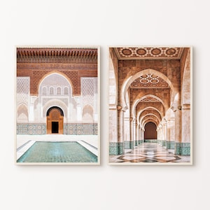 Printable India 2 Pieces Large Wall Art, India Gallery Wall Set, Indian Wall Decor, India Set of 2 Photography, Boho Architecture Prints