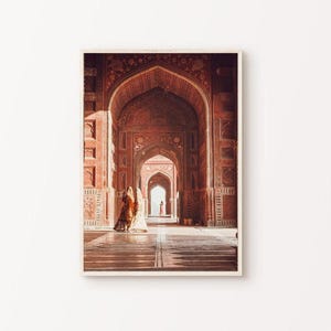 Printable India Photography, India Temple Large Wall Art, Boho Agra Wall Art, Indian Wall Decor, Boho Architecture Prints