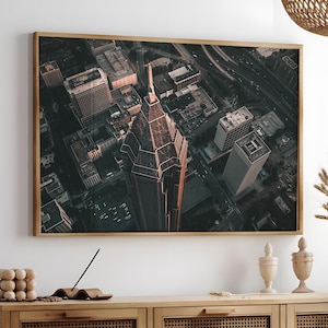 Atlanta Skyline Wall Art, City of Atlanta Landscape Print, Atlanta Skyline Photography Print, Printable Atlanta Poster, City Large Wall Art