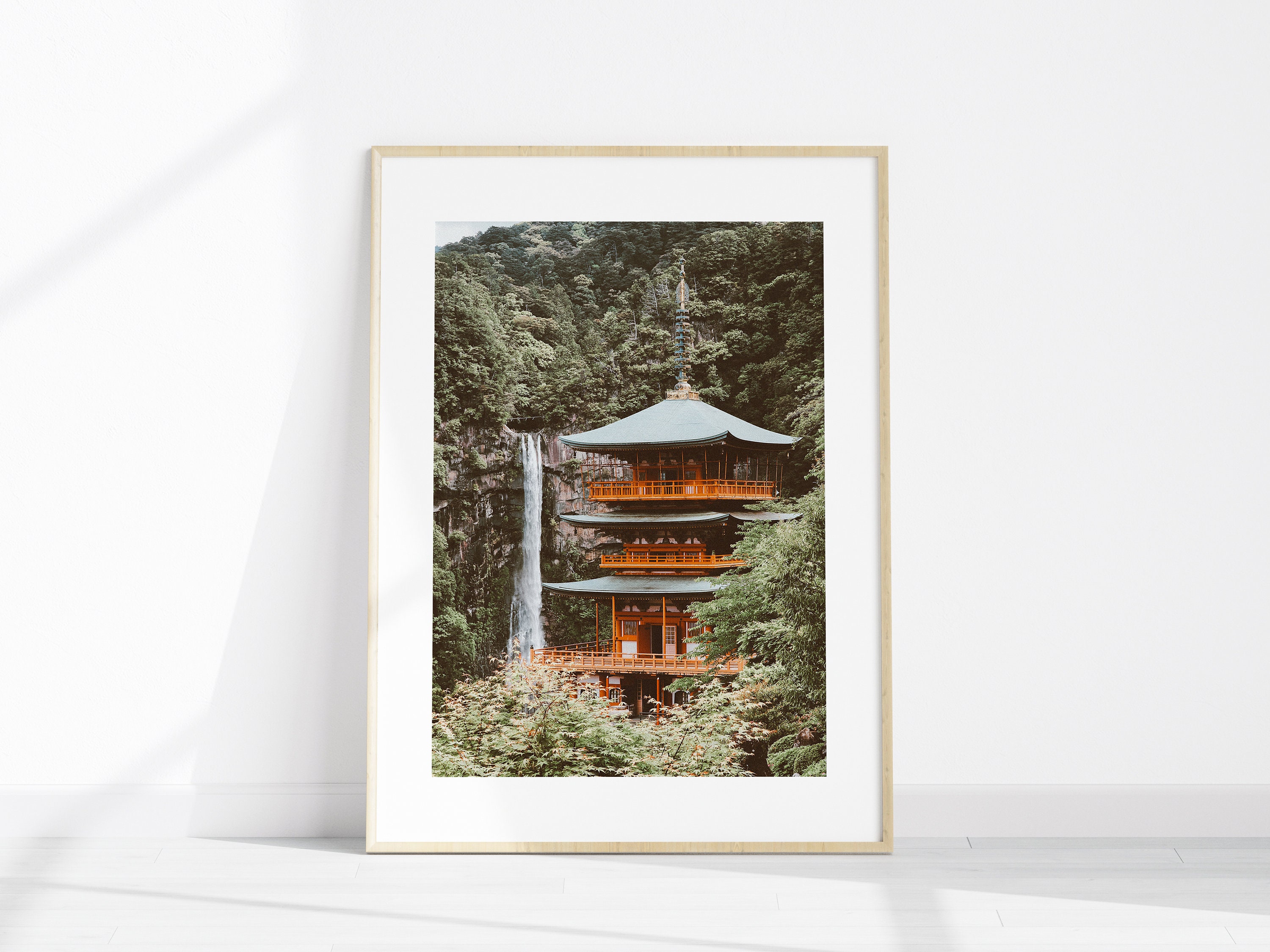 Printable Japan 6 Pieces Large Wall Art, Japanese Landscape
