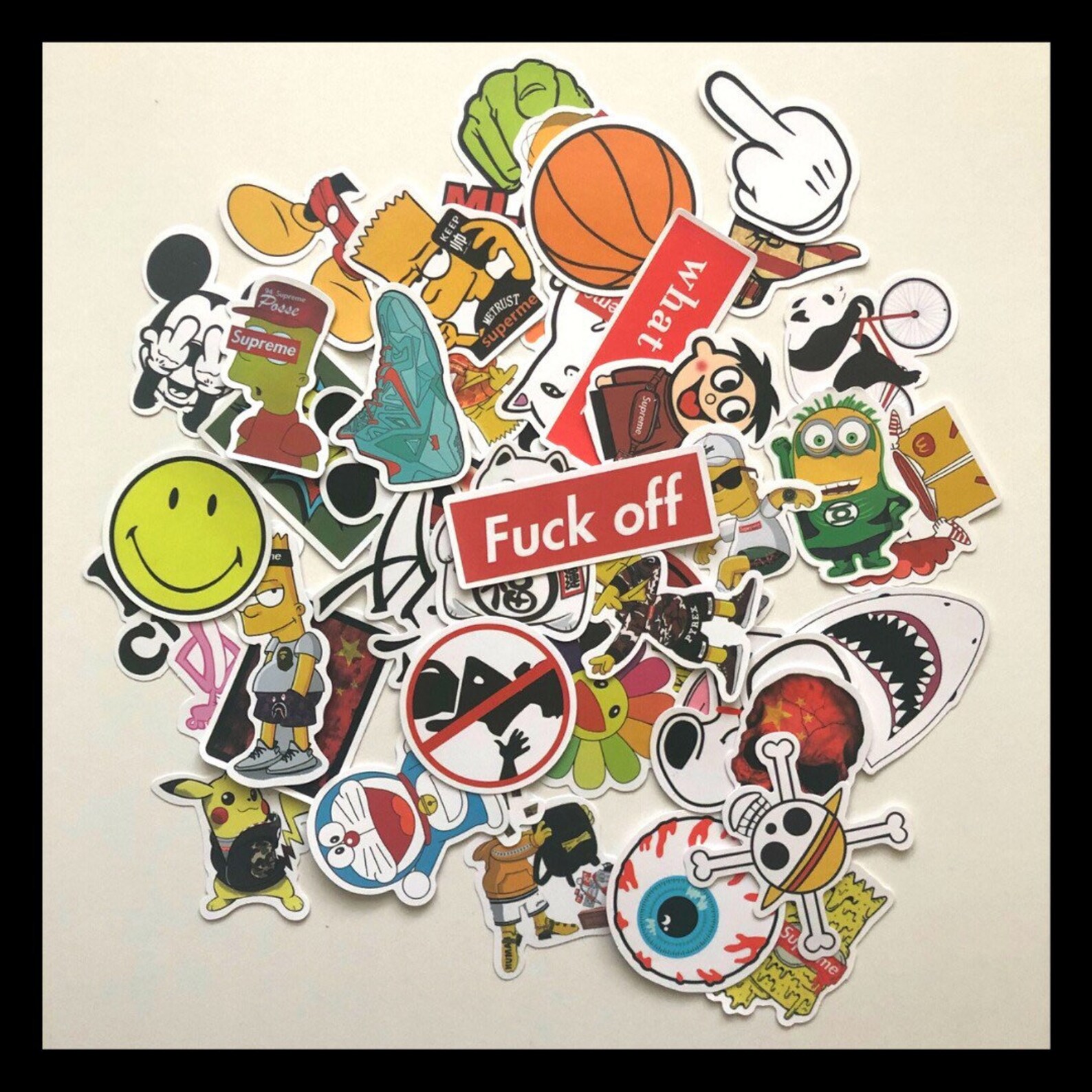 Hype Beast PVC Sticker Pack 50 pegatinas Etsy
