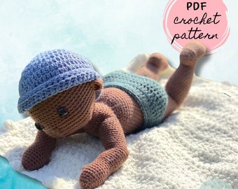 Life Like Baby Doll Crochet Pattern | Amigurumi | PDF Digital Pattern | English