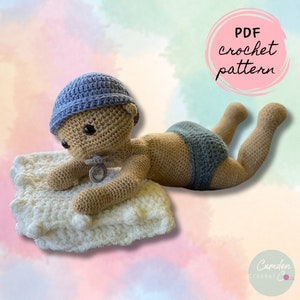 Large Baby Doll Crochet Pattern | Amigurumi | PDF Digital Pattern | English