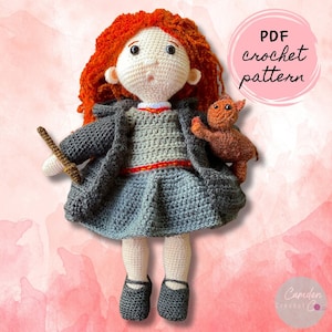 Wizard Witch Crochet Doll Pattern | Amigurumi | PDF Digital Pattern | English