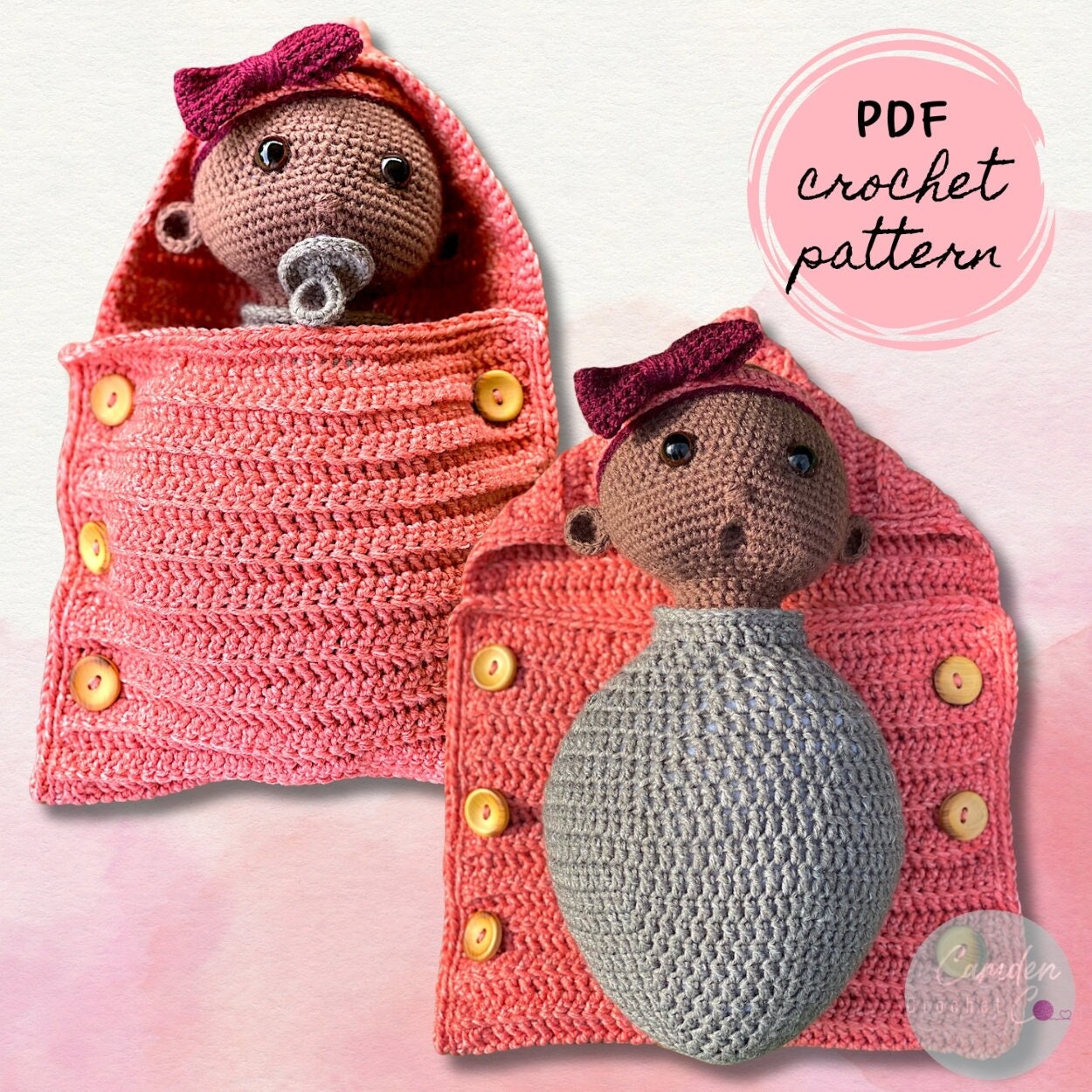 Baby Doll Crochet Pattern | PDF Digital Pattern | English