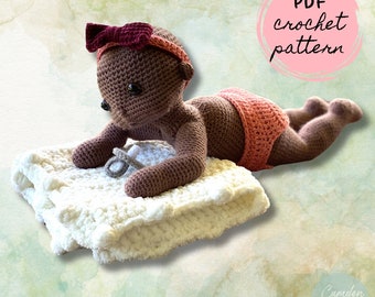 Life Size Realistic Baby Doll Crochet Pattern | Amigurumi | PDF Digital Pattern | English