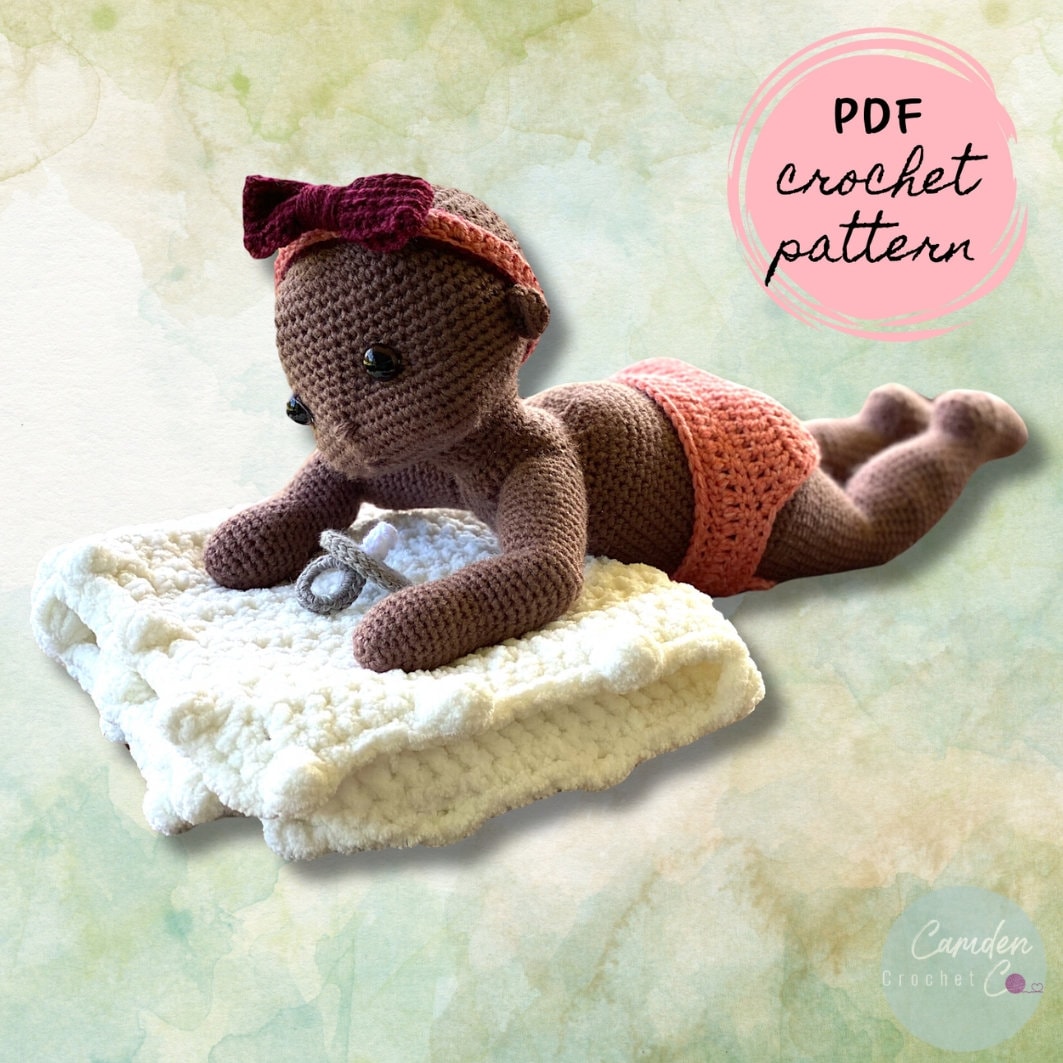 Life Size Realistic Baby Doll Crochet Pattern Amigurumi PDF Digital Pattern English Etsy