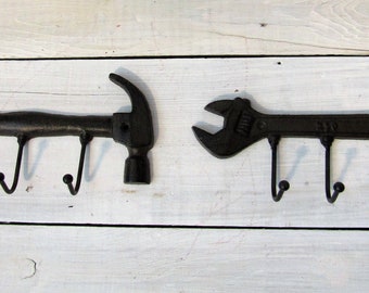 Hammer & Wrench Hangers Set