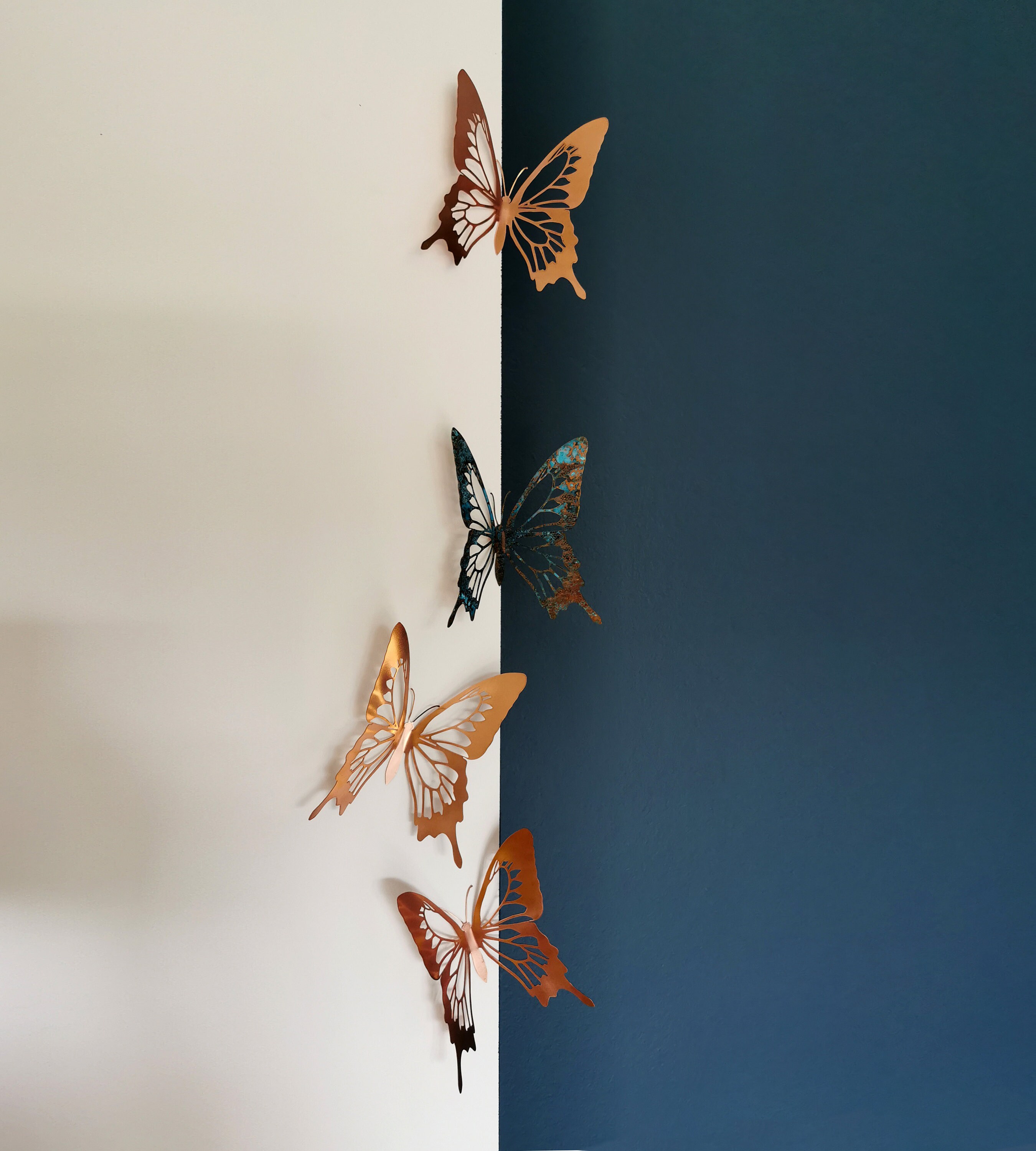 Katutude Metall-Schmetterling Wanddekoration – Bunte Schmetterlinge Für Garten, Zaun & Wohnung