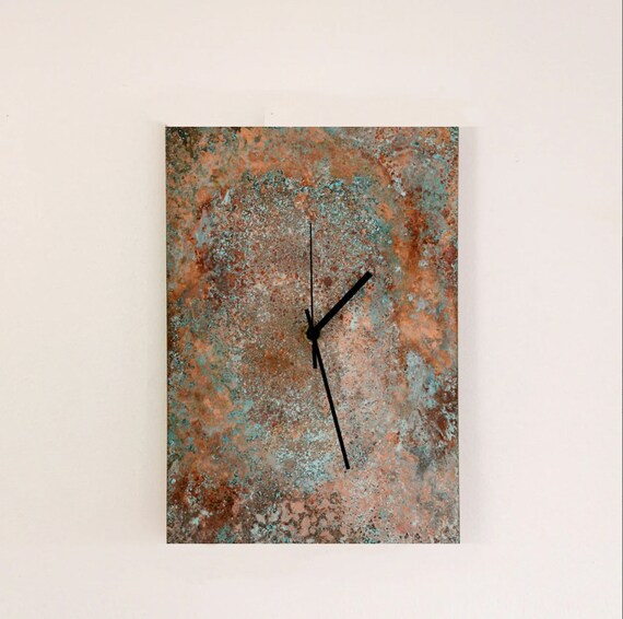 foto wanduhr rechteckig