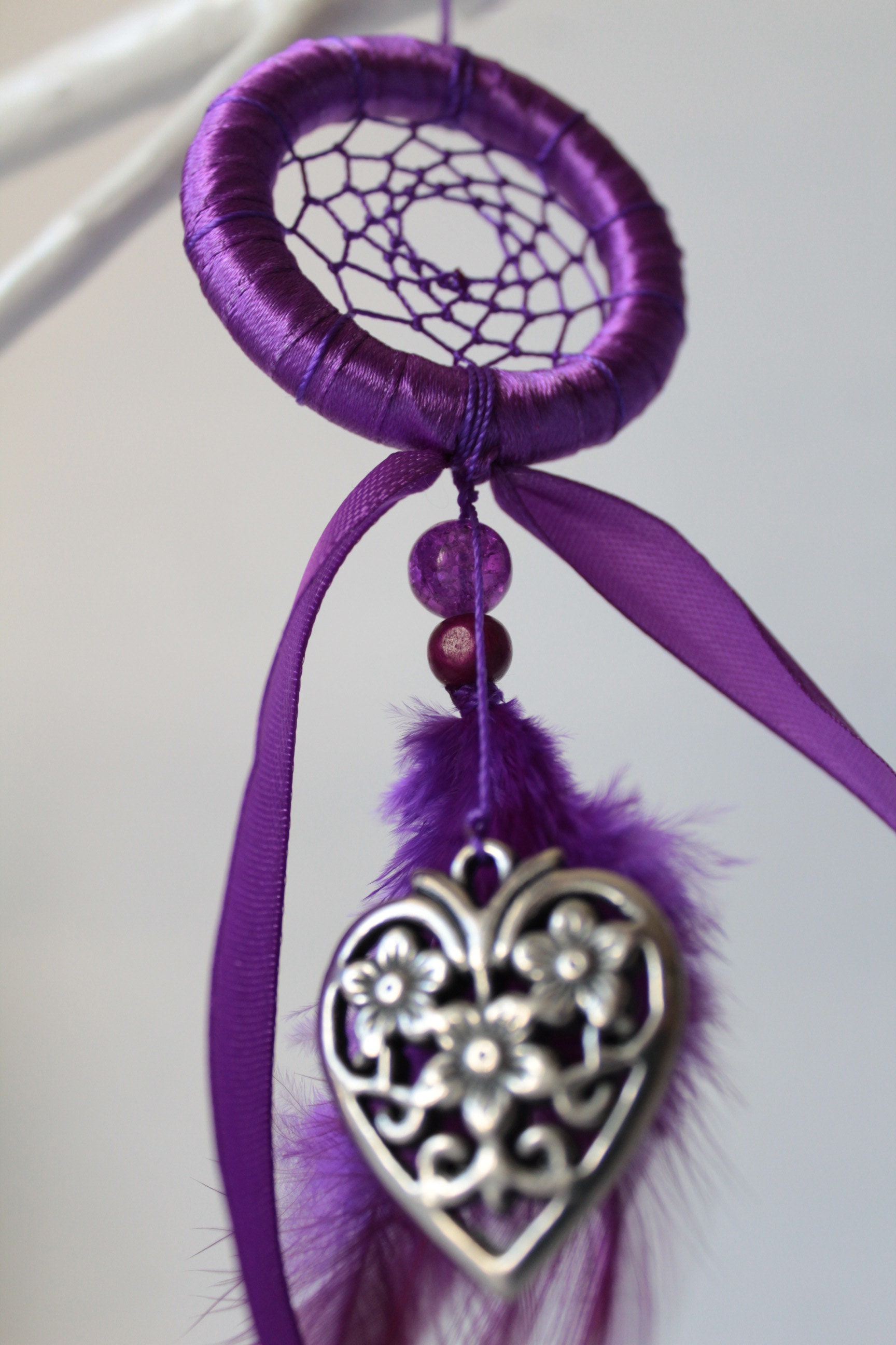 Dream catcher car charm dreamcatcher vehicle rear view Etsy