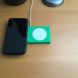 FlatStandley Dual for 2 Apple iPhone 12/13/14: MagSafe Charge/Dock Station/Stand,many colors,Apple iPhone 12/13/14/Mini/Pro/Max- 3D Printed