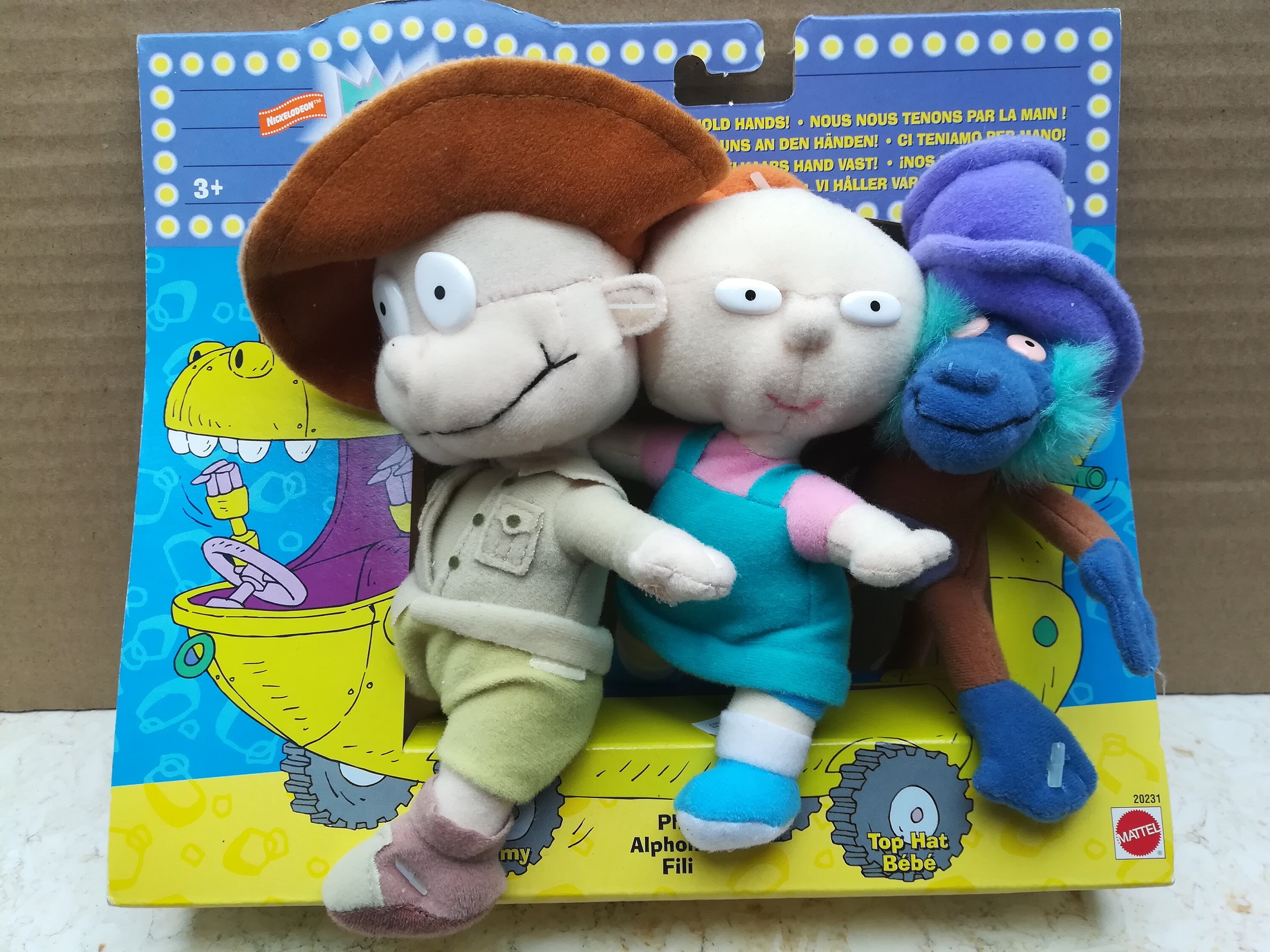 Rugrats clearance plush set