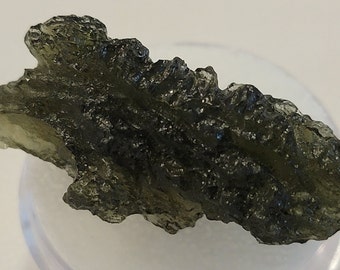 26.1 carats Authentic natural Czech Republic Moldavite from Meteorite Impact - 33mm long