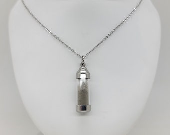 Gadamis 003 "Apollo Lunar" Meteorite Dust Necklace