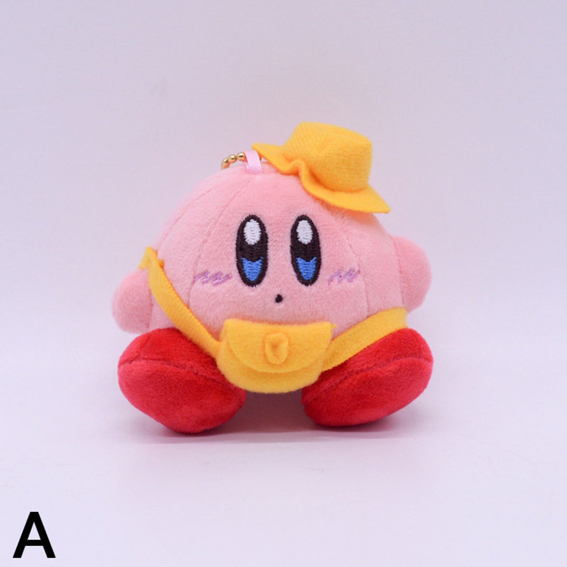 Mini Kirby Plush Toy Kirby Keychain Pendant Anime Plushie | Etsy