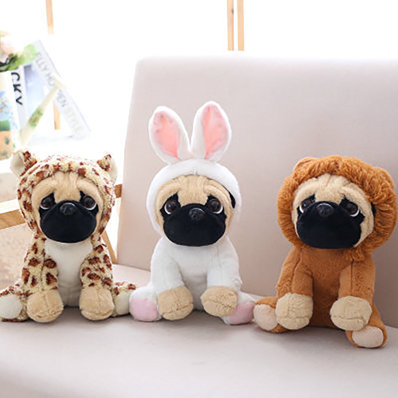 20 CM Dog Plush Toy Stuffed Animal Cute Plushie Doll Kawaii Etsy