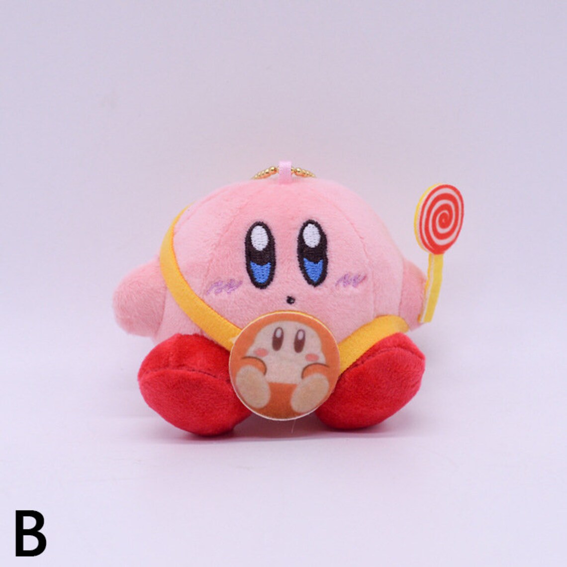 Mini Kirby Plush Toy Kirby Keychain Pendant Anime Plushie | Etsy