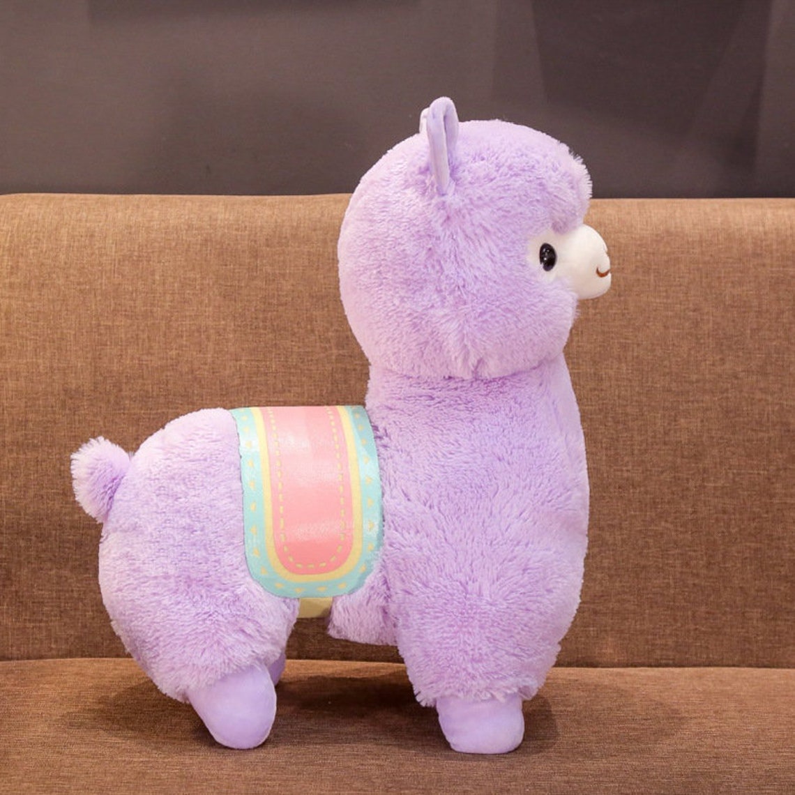 35CM/50CM Cute Saddle Alpaca Plush Toys Soft Plush Alpacasso Etsy