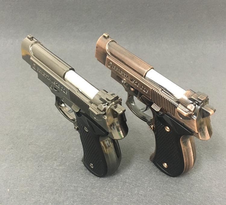 Collectible replica gun refillable lighter Etsy