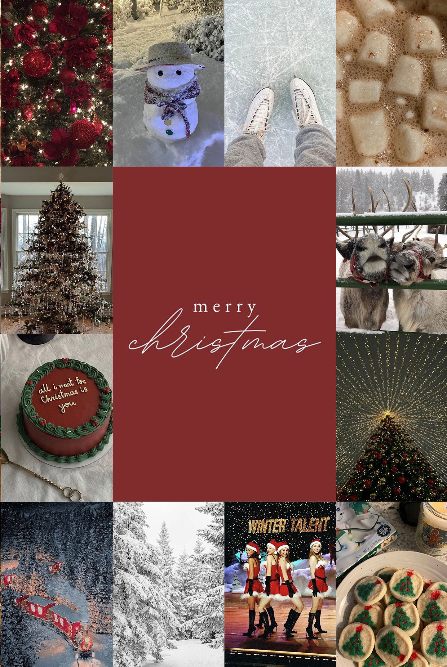 Christmas decor  Christmas mood, Christmas, Christmas collage
