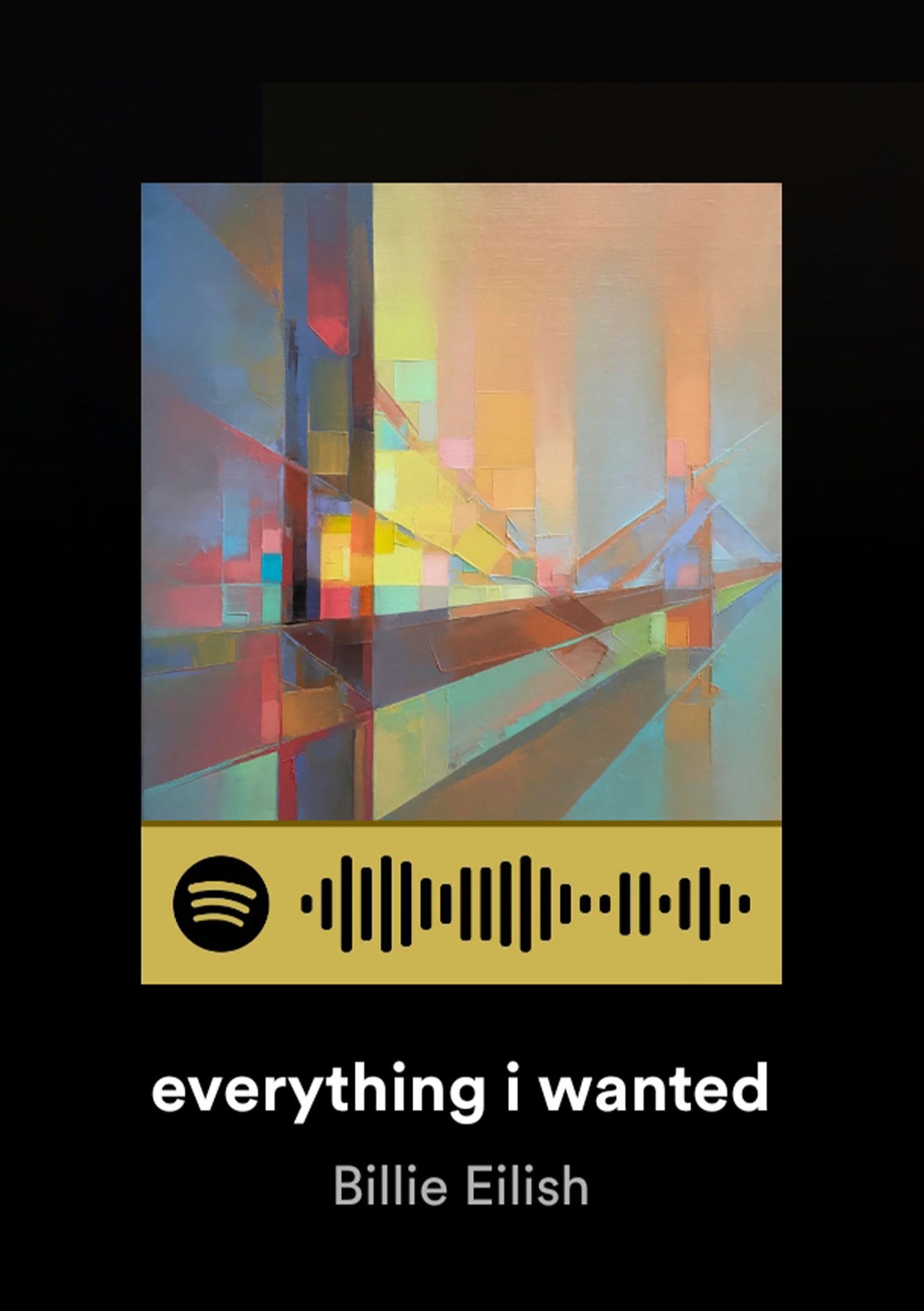 PERSONALIZED SPOTIFY Song Wall Collage Kit Custom Tumblr Decor Etsy