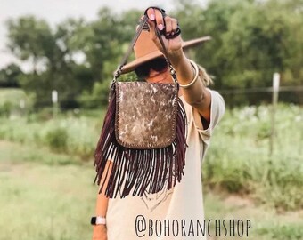 small fringe bolsa