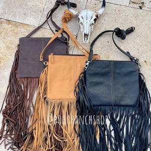Thunderbird Cowhide Crossbody - Tooled Leather Cowhide Clutch