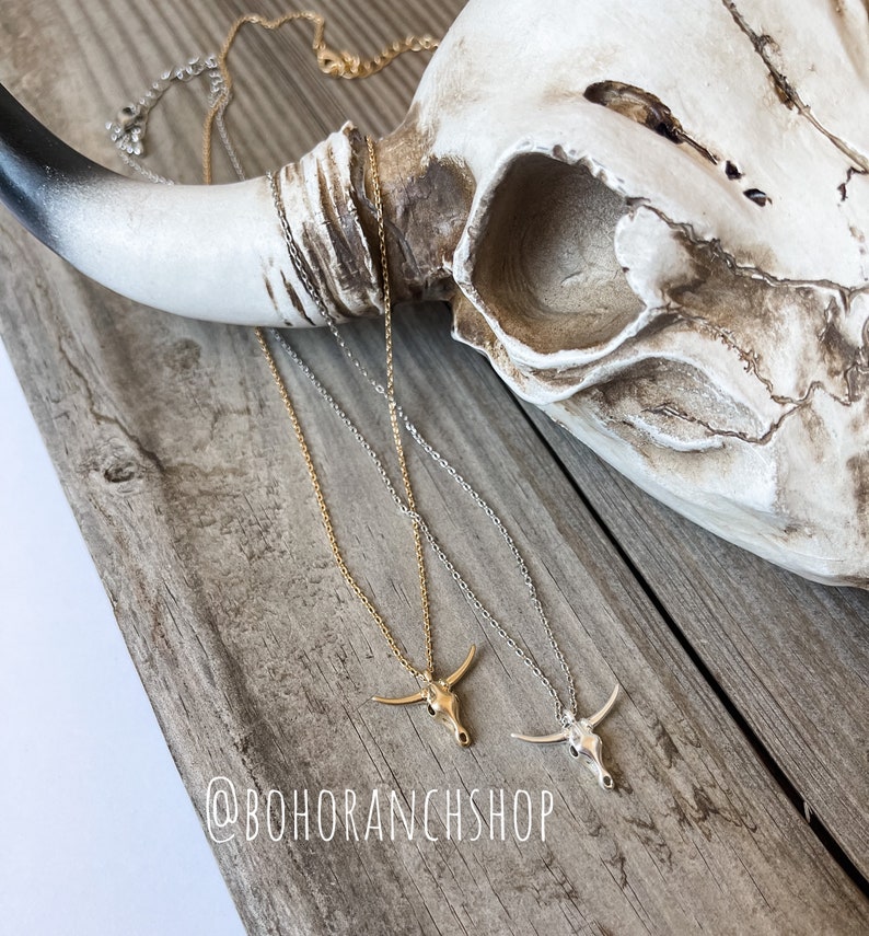The Leather Steer Necklace