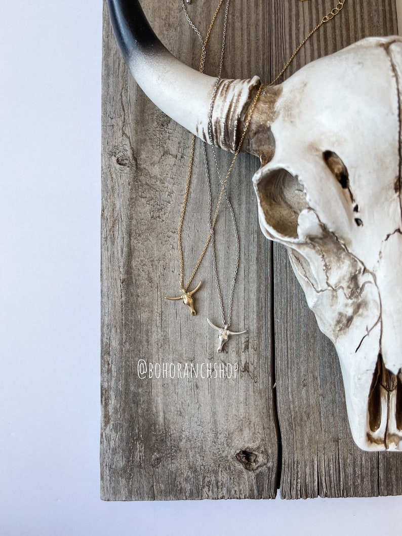 The Leather Steer Necklace main image 1