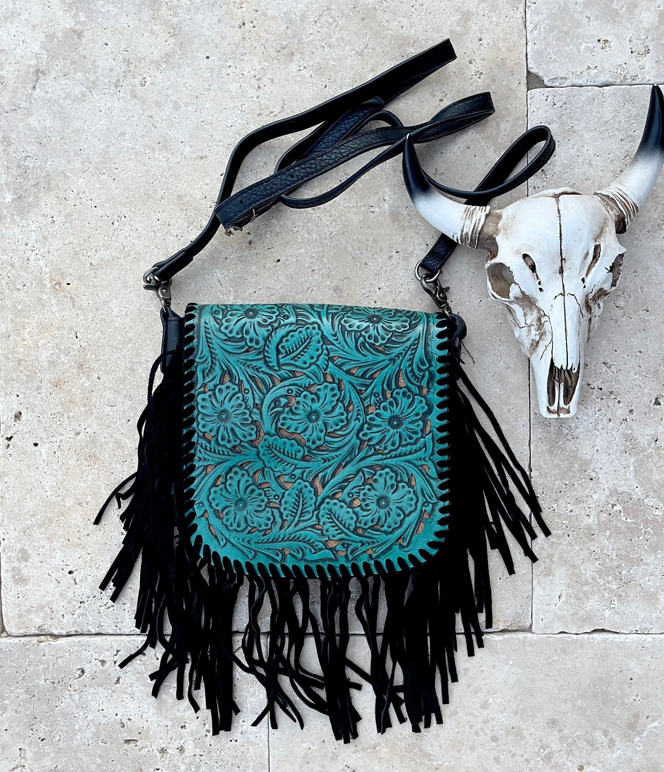 leather medium crossbody bolsa