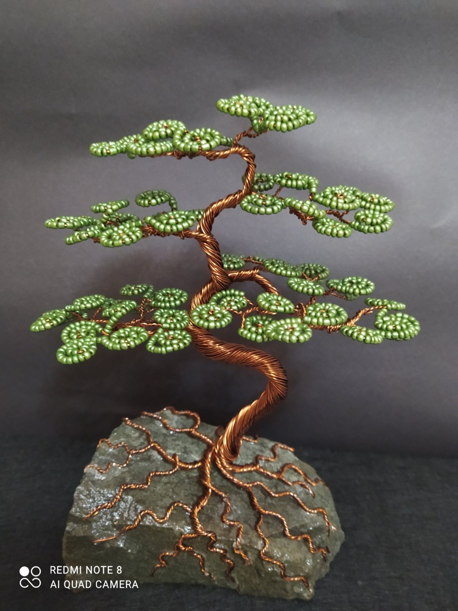 Personalized Gift Wire Metal Tree Bonsai Tree Wire Art Gift for Him