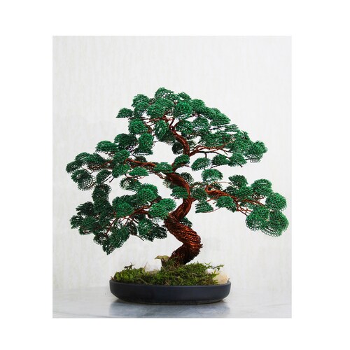 Africian Green Bonsai / Wire Tree / Metal Tree / Aluminum Etsy