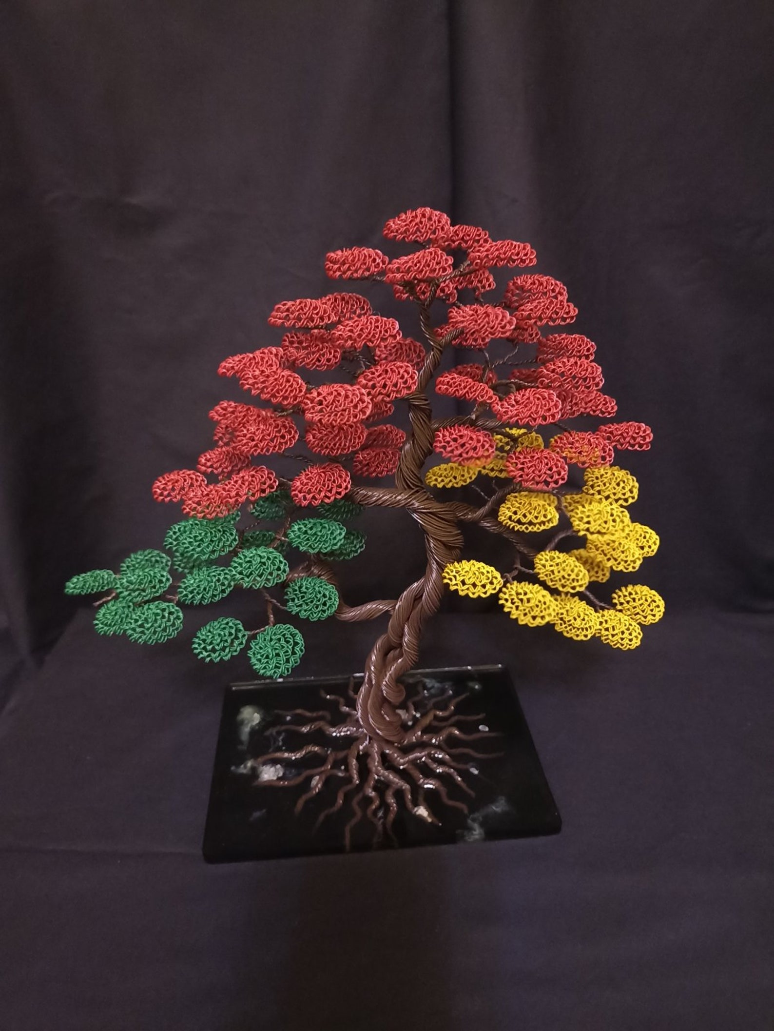 Wire Art / Metal Bonsai / Aluminum Tree Etsy