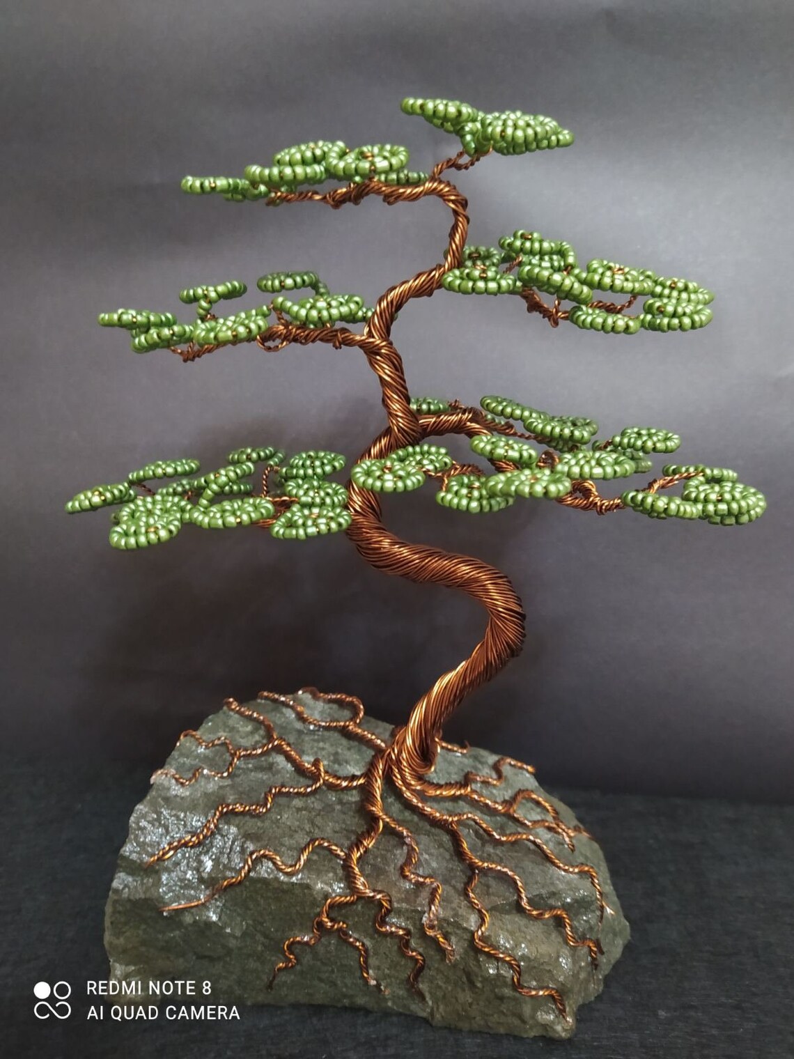 Personalized Gift Wire Metal Tree Bonsai Tree Wire Art Gift for Him