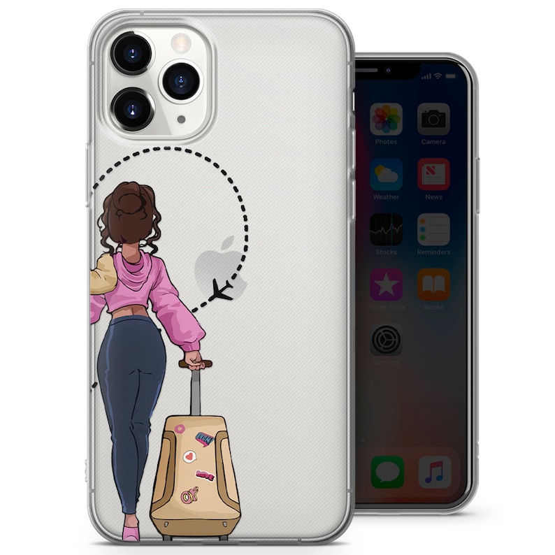 P30 Pro 7 11 A10 Huawei P20 XS Samsung galaxy S20 Plus P9 S10 Girl Clear Case for iPhone 12 Pro Max XR Best Friend Gift 8+