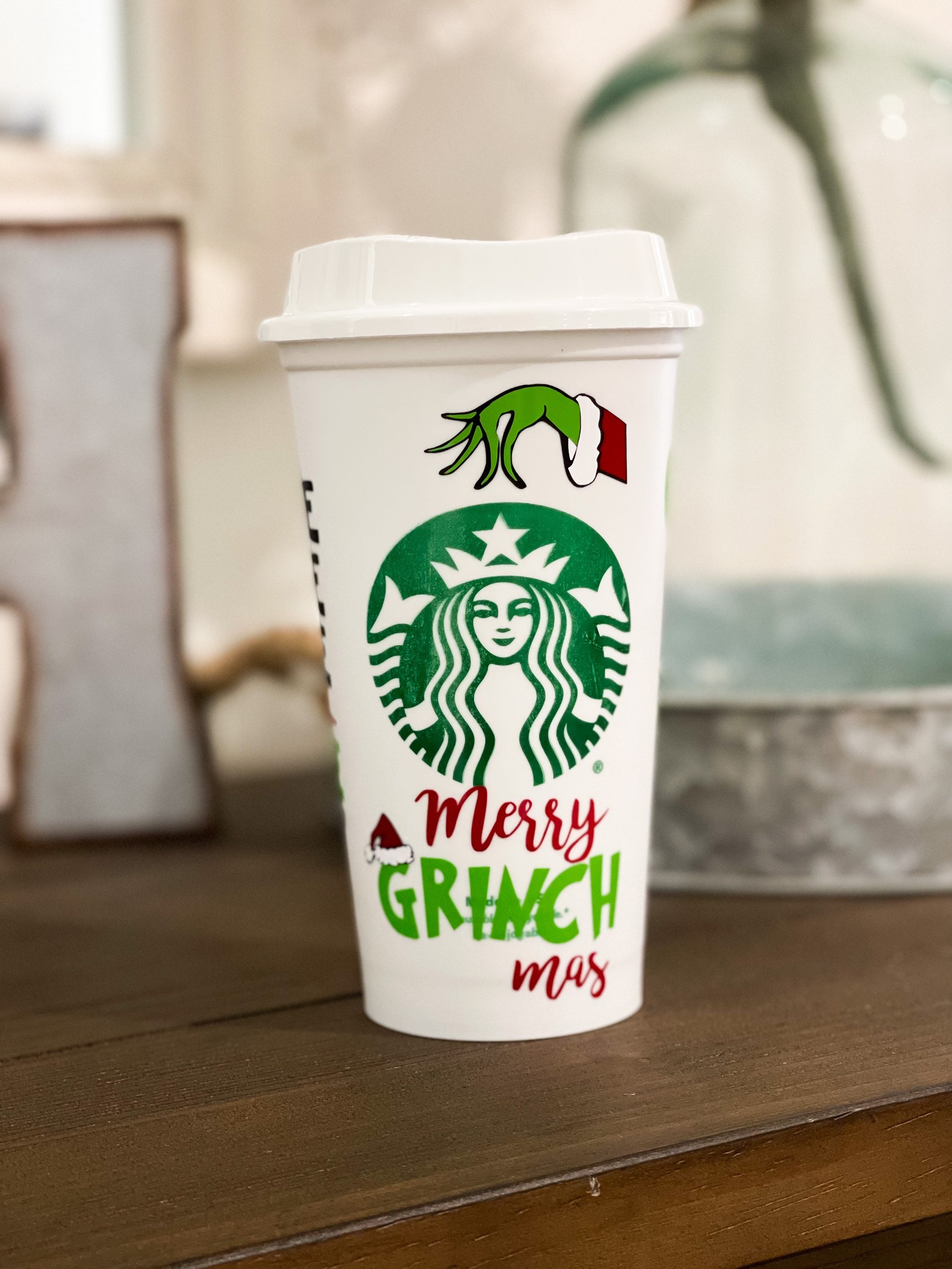 Patterned Personalized Starbucks reusable cold cup – MyMermaidGirls