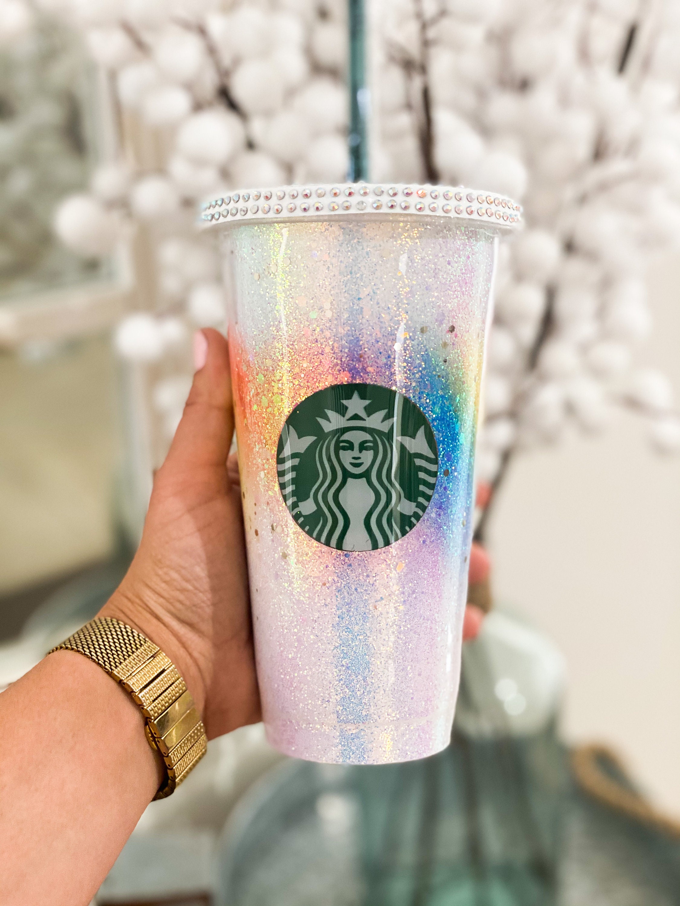 Starbucks Unicorn Burst Cold Cup/ Gift/ Personalized Starbucks Etsy