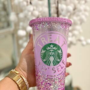 Personalized Starbucks Cup Louis Vuitton 