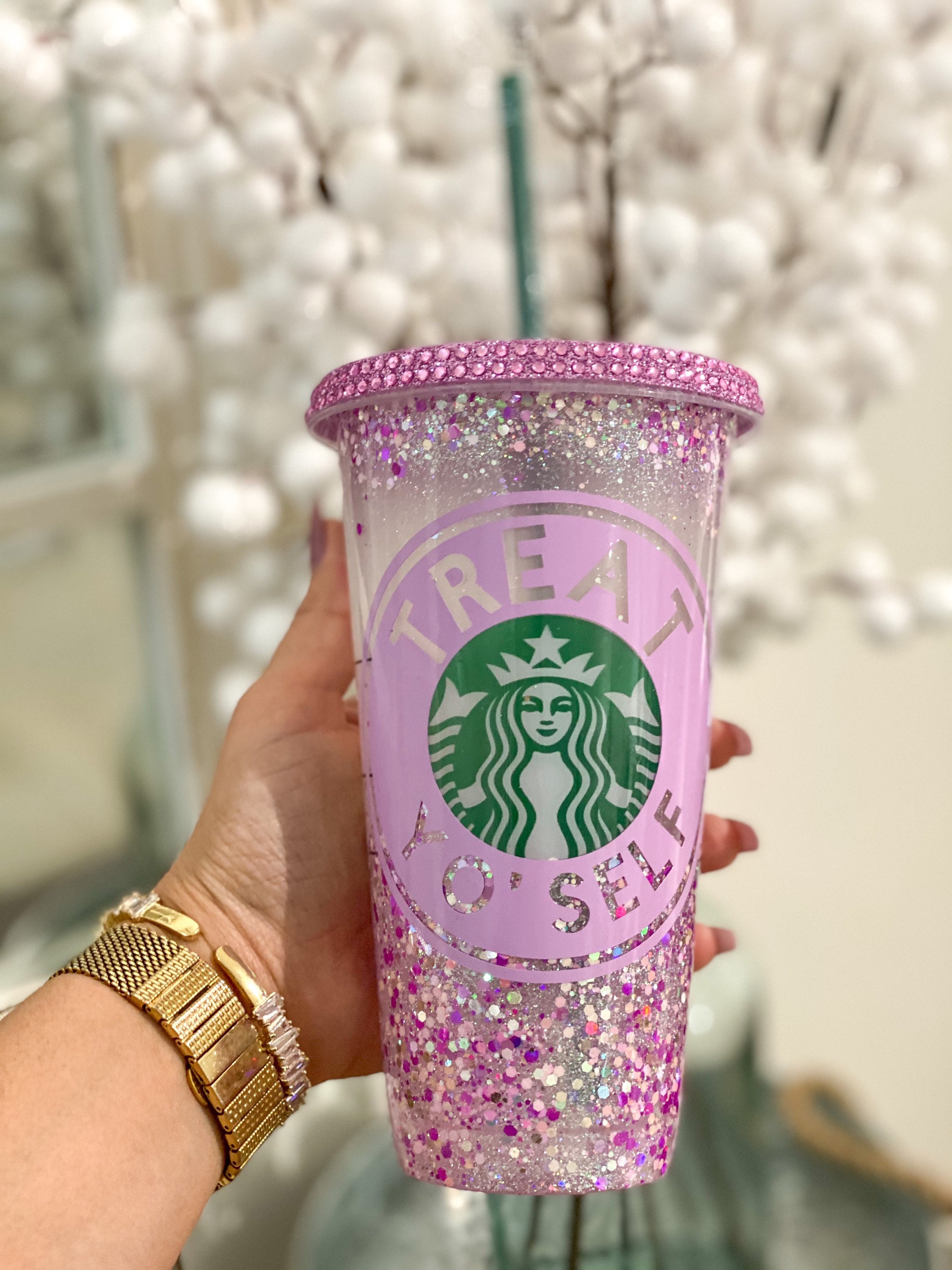 Starbucks Treat Yo Self 24 Oz. Cold Cup/ Birthday Gift/ -  Denmark