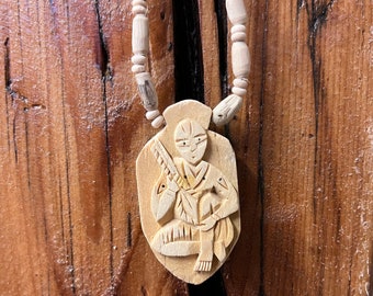 Sadhu Pendant - Tulsi Necklace