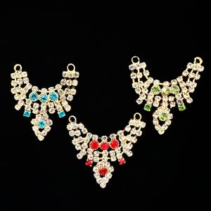 Jewelry for Radha Krishna, Laddu Gopal, Gaura Nitai, Murti Decoration, Necklace for Hindu Deities, Mukut, 5.9 inches (15 cm)