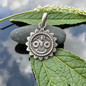 Jagannatha Pendant - 925 Sterling Silver