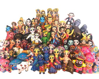 Krishna Dolls, Hindu Gods and Vrindavan Characters Soft Toys