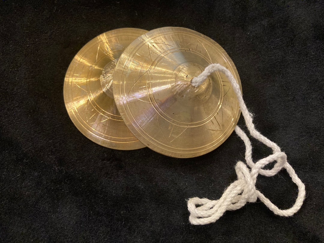 Kartals Hand Cymbals Brass Indian Musical Instrument Etsy