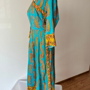 chinese dress ladies Jluxlabel | Lime Green Slinky Krishna One Shoulder Maxi Dress