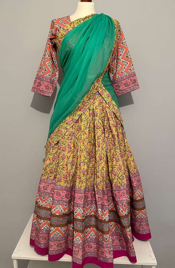gopi dress design Saugandhika Gopi Dress Set M