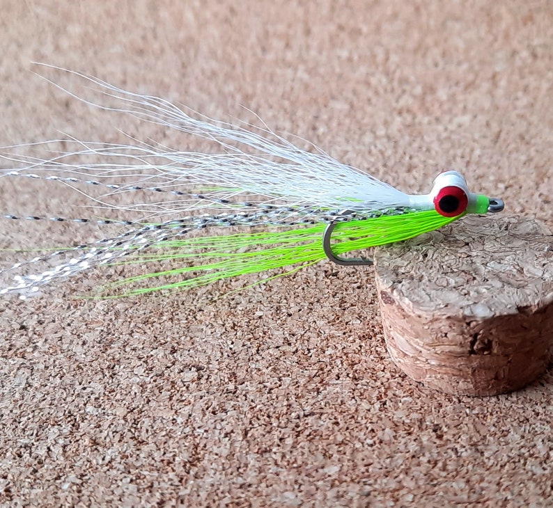 4 Minnow Streamers. Saltwater. Fly Fishing Flies. Etsy