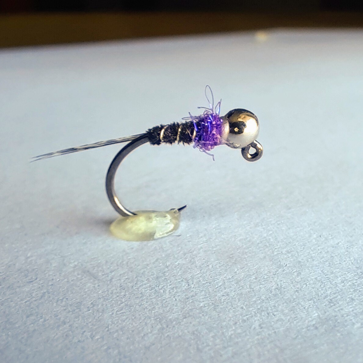 4 Purple Pheasant Tail Jig Euro Nymphs. Colorado Trout Etsy